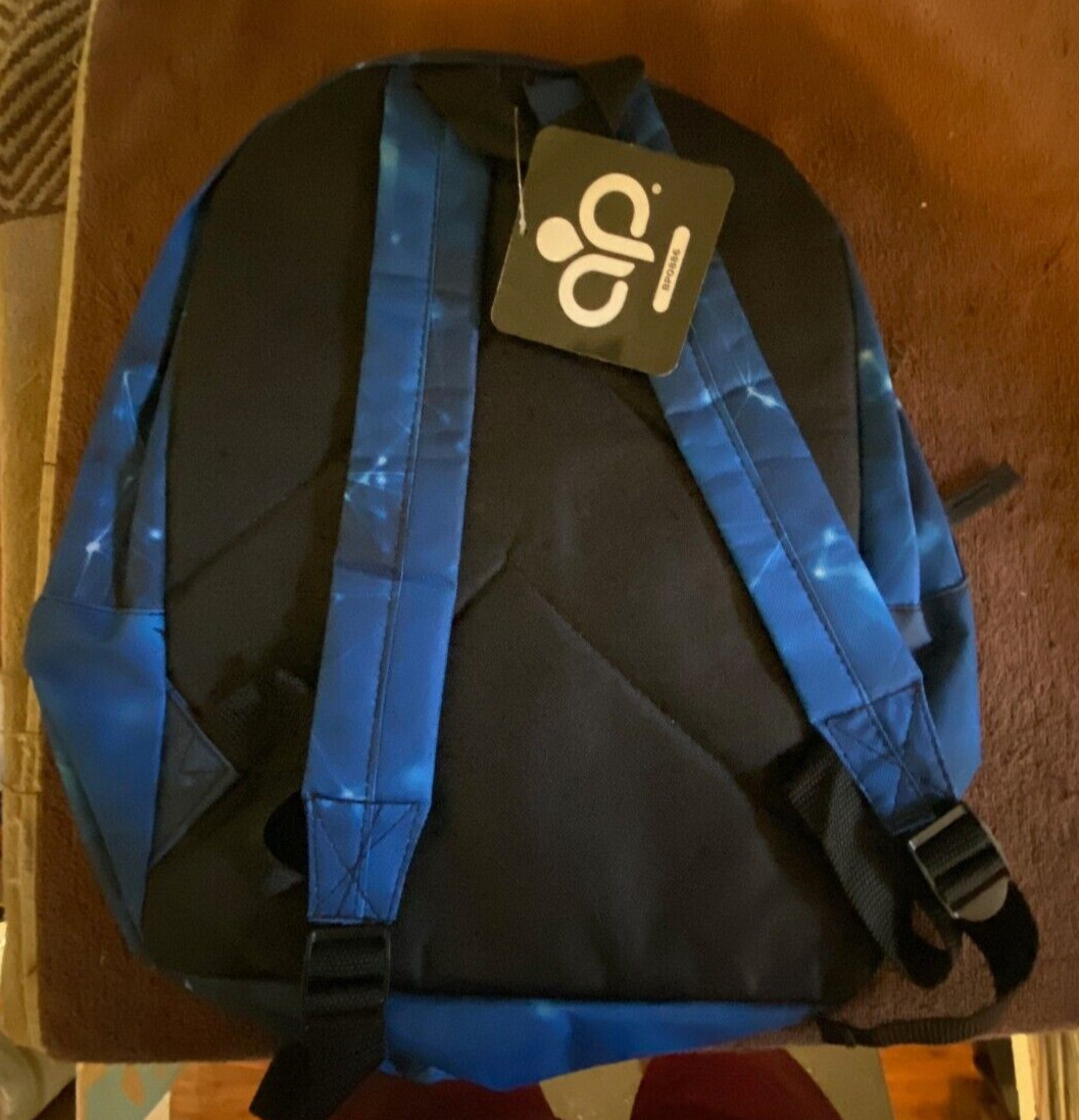 B-WAP NWT 15" Backpack Blue & Black