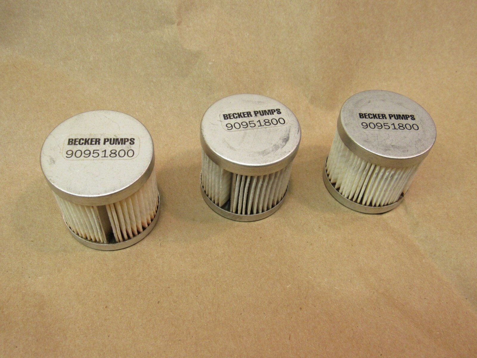 3 pcs Becker Pumps filter 90951800