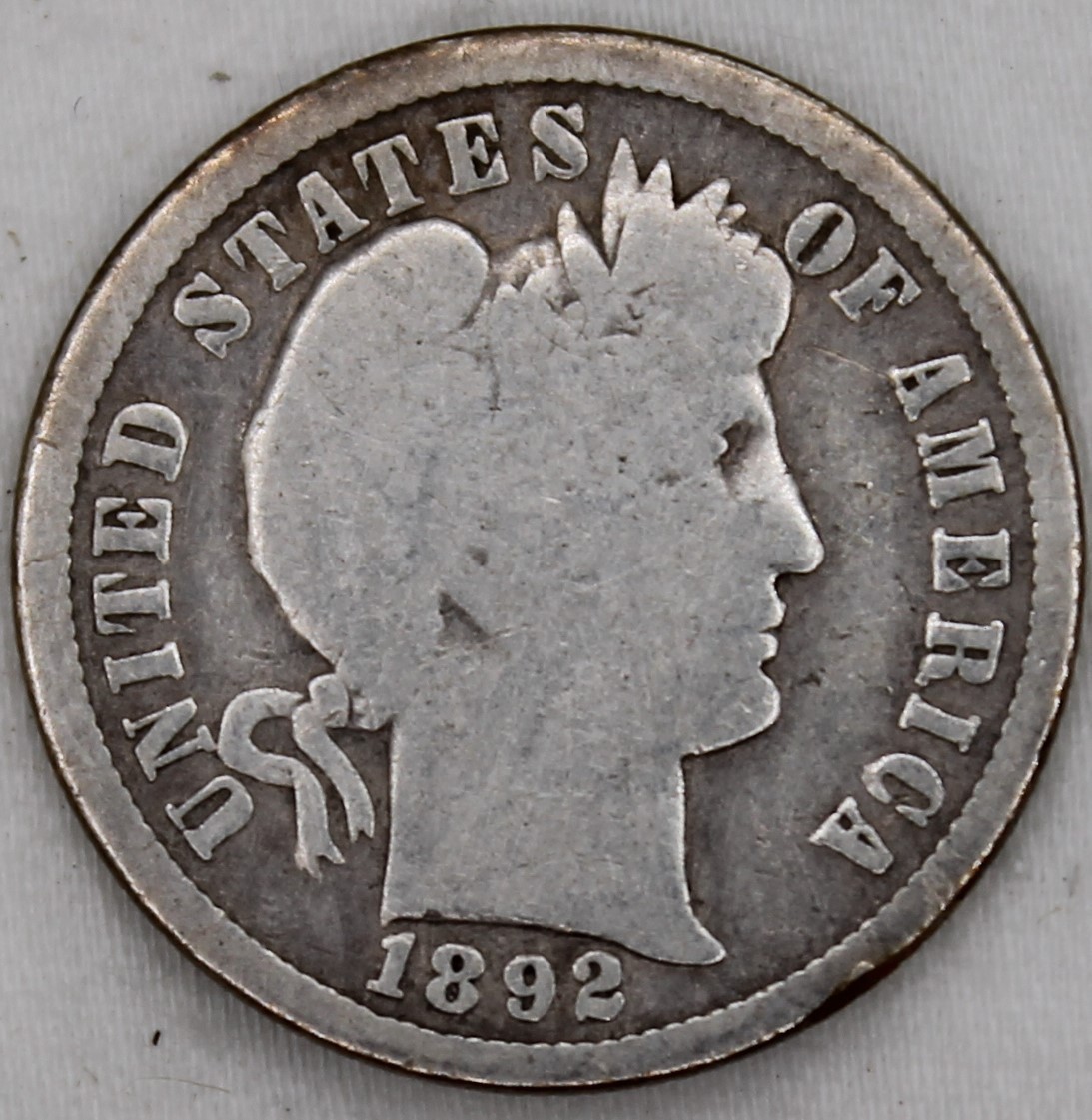 1892 Barber Dime