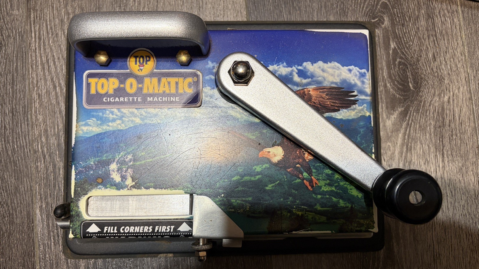 T.O.P. Top-O-Matic Cigarette Rolling Machine With Box