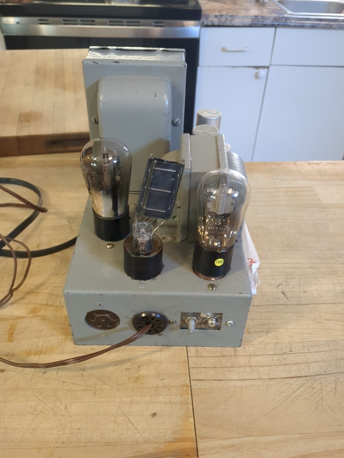 Vintage Homemade Tube Amplifier?  CB Radio Stereo Guitar Power Supply Project