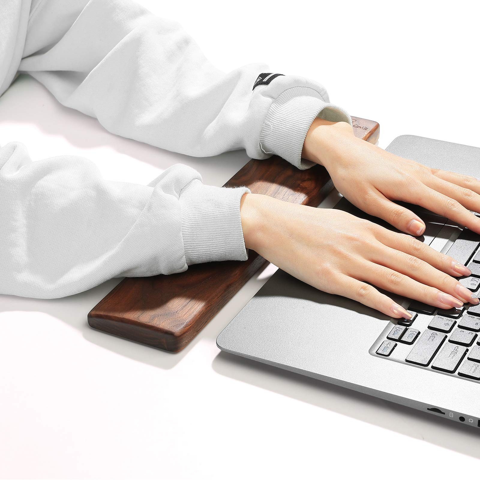 Wooden Keyboard Wrist Rest, Keyboard Wooden Palm Rest, Keyboard Wrist Rest Pa...