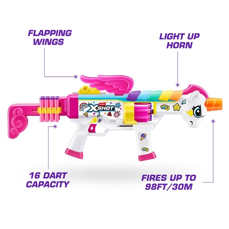 Blastercorn Big Rizz Toy Dart Blaster