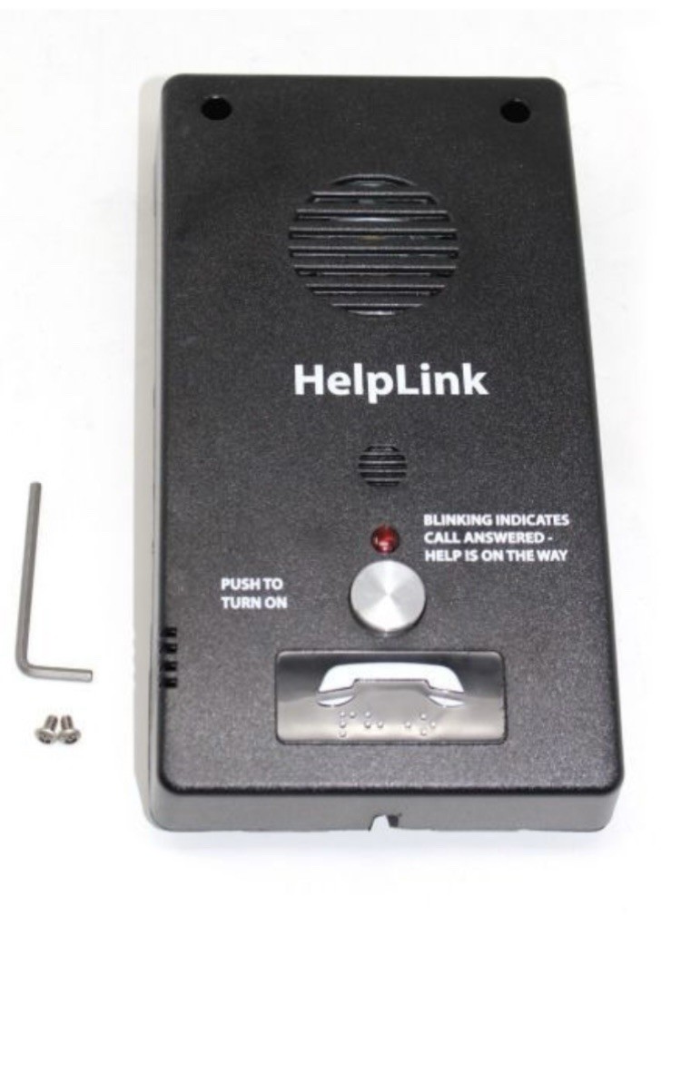 JANUS  PHONE ADA EMS BOX STYLE IMPULSE FIXTURE WITH VOICE CHIP 812AE3 PBD New