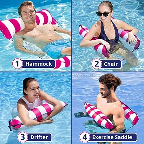 Aqua Original 4-in-1 Monterey Hammock Pool Float & Water Hammock –...