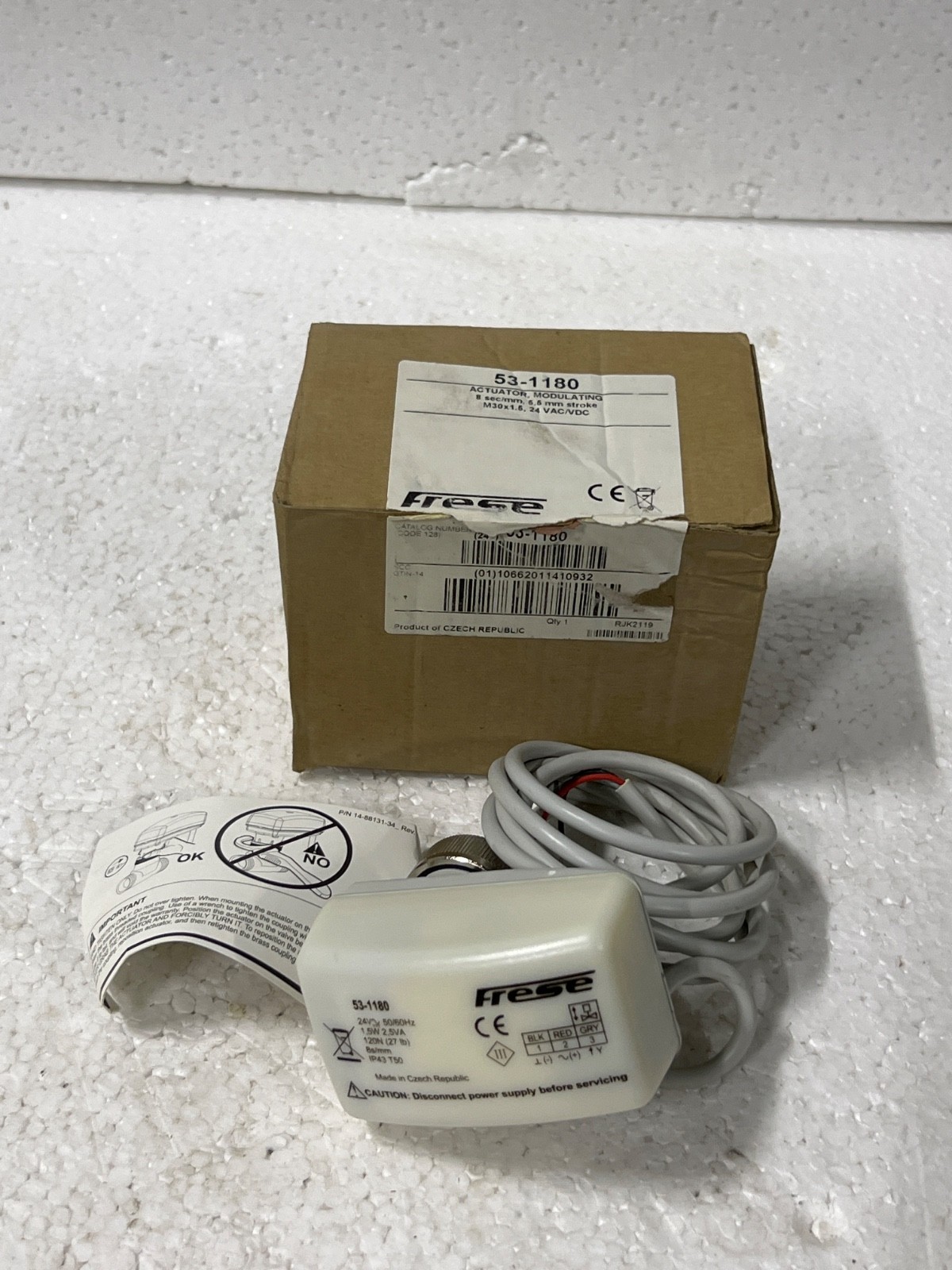 Frese Motorised Electric Actuator 53-1180