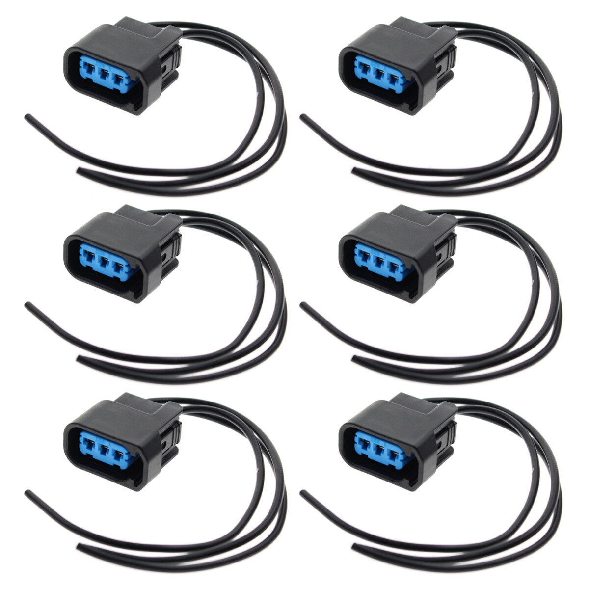 6pcs Ignition Coil Connector Plug Clip for Honda Accord 2007-2017 CR-V 2002-2017