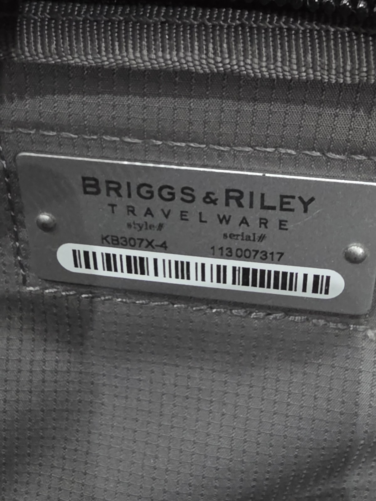 Briggs & Riley Medium Expandable Briefcase Work Laptop Messenger Bag KB207X-4