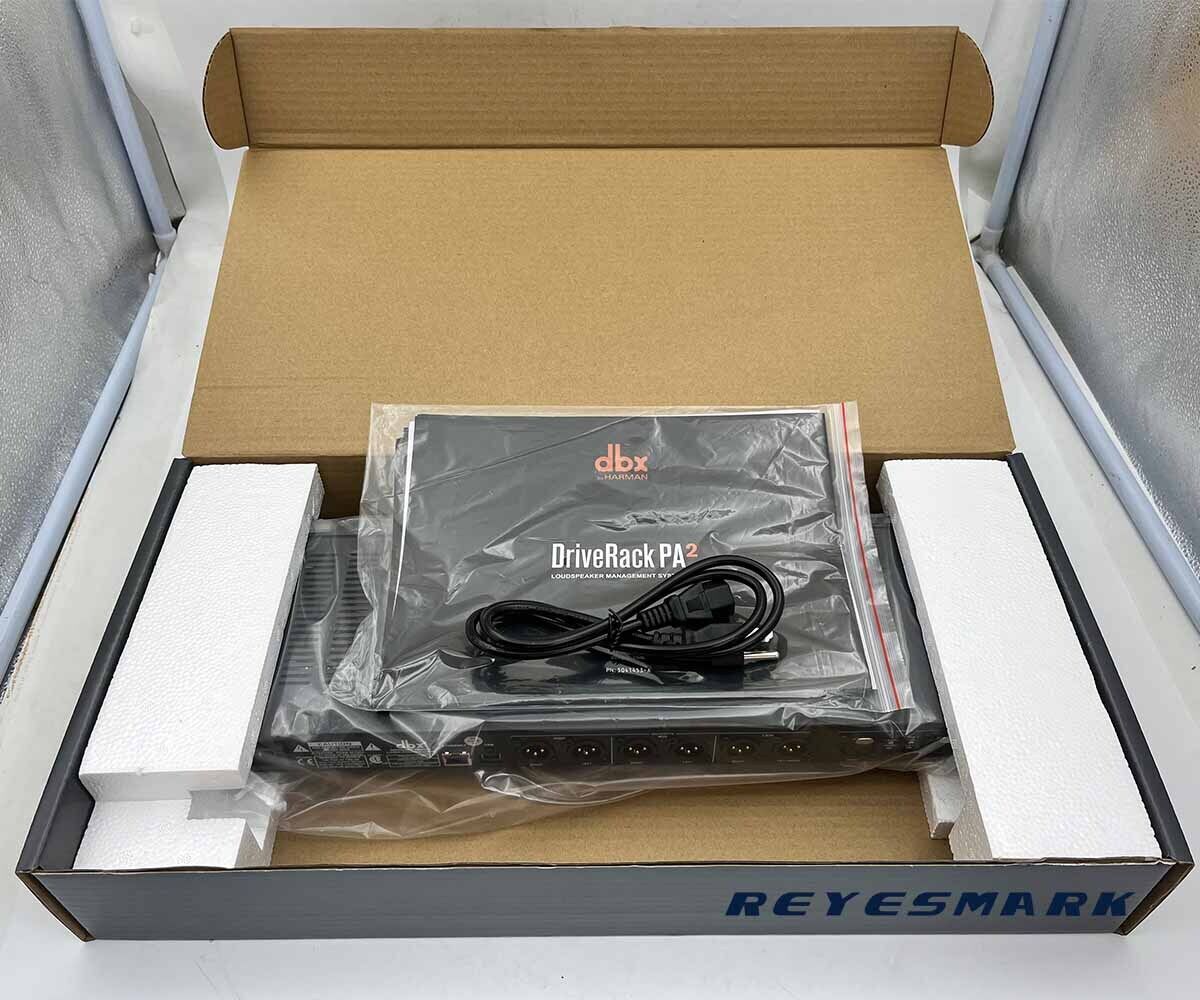 DBX DriveRack PA2 Complete Loudspeaker Management System Black