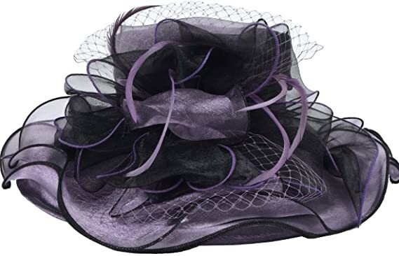 Women's Church Derby Dress, Bridal Cap British Tea Party Wedding Hat 12 COLORS