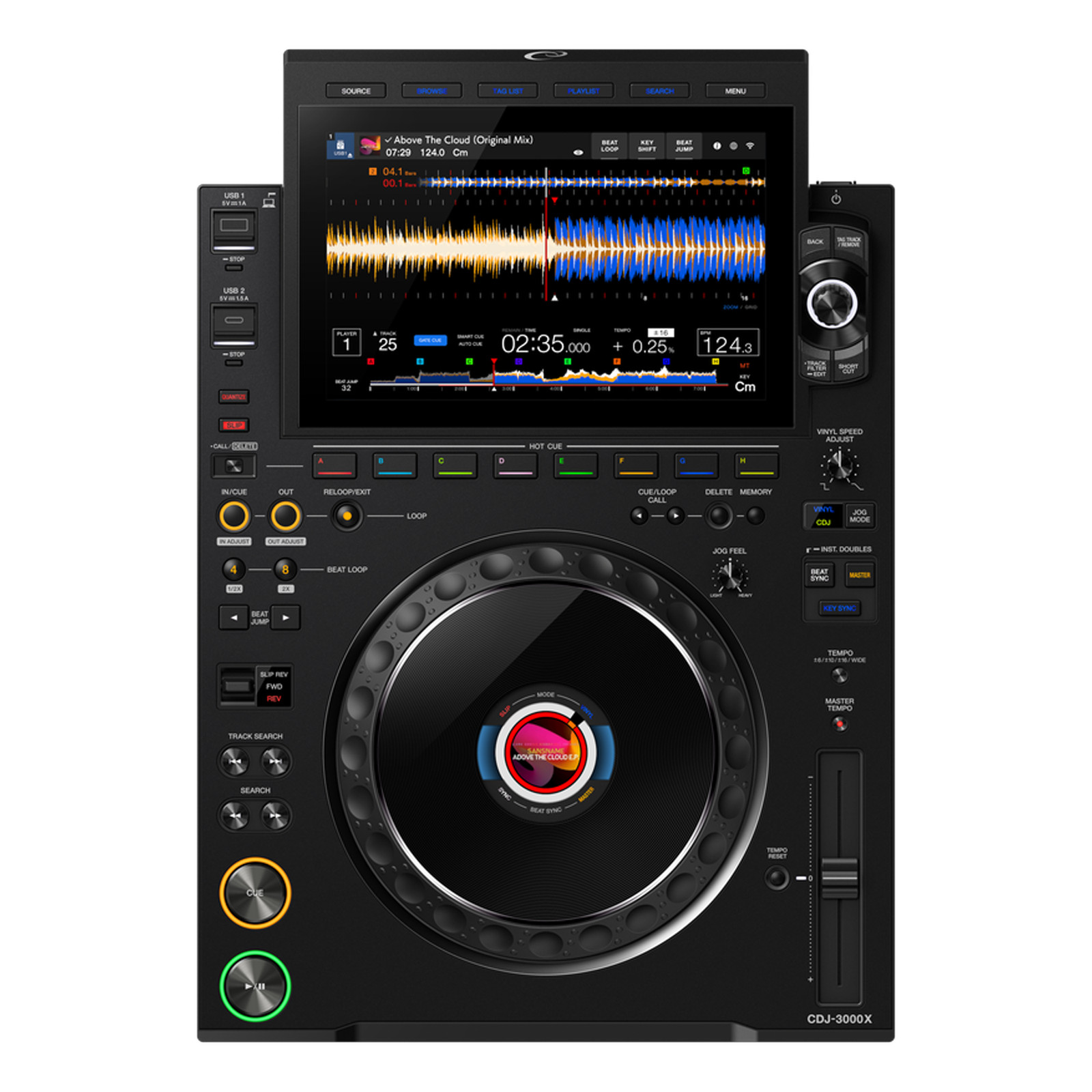 AlphaTheta CDJ-3000X Professional DJ Multi-Player PROAUDIOSTAR