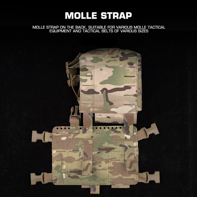 Wosport Tactical Molle Pouch Large Multifunctional Admin Sub Pouch Mag Storage