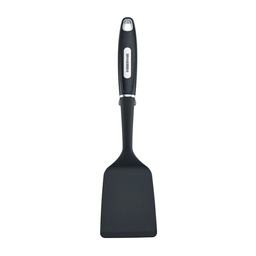 Nylon Kitchen Spatula Turner with Black Plastic Handle Professional Cooking
