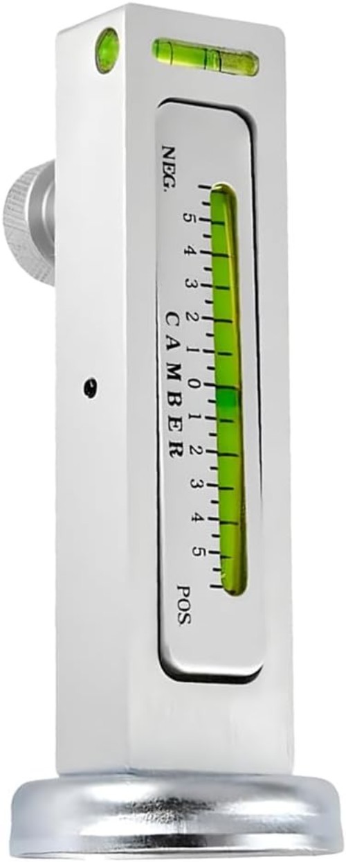High-Grade Magnetic Wheel Camber Alignment Tool - Universal Auto Compatibility