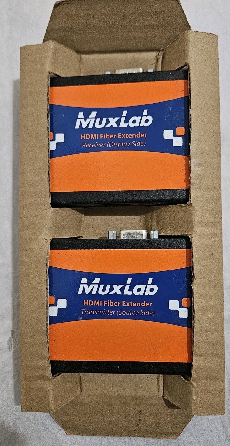 Muxlab 500460-HDMI Fiber Extender Transmitter/Receiver