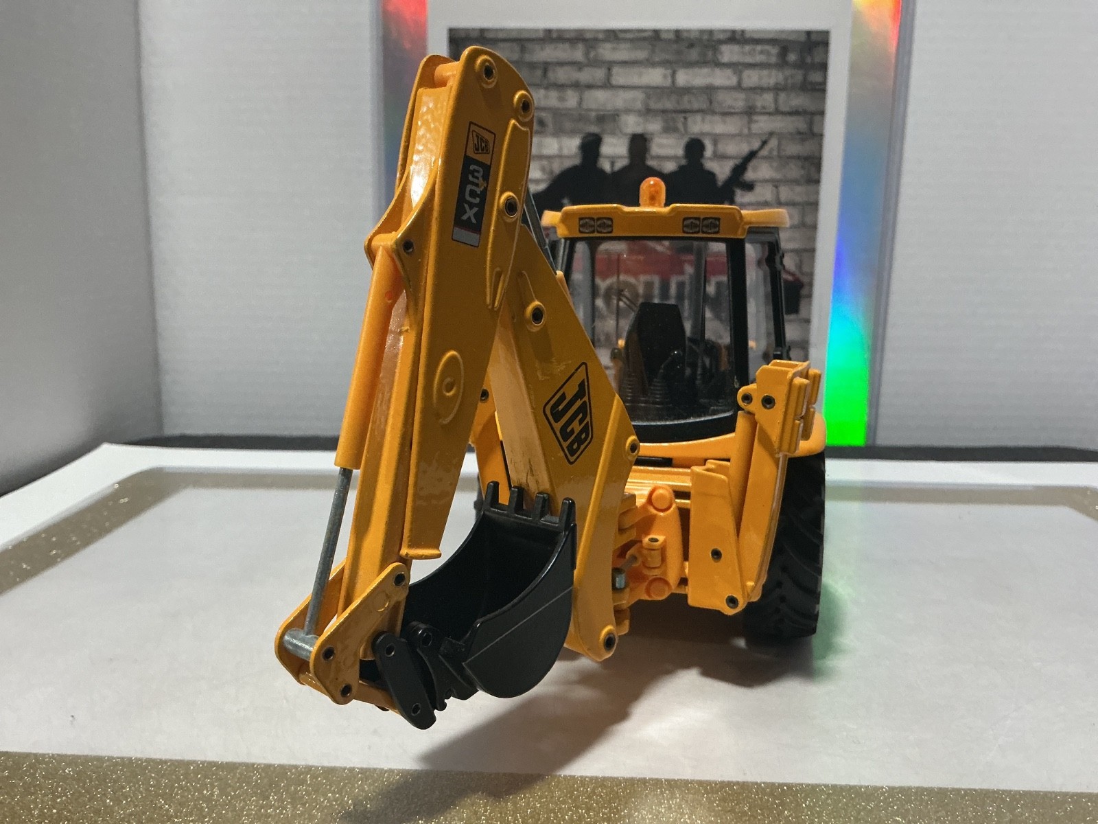1/25 JOAL JCB 3CX BACKHOE LOADER [NO BOX]