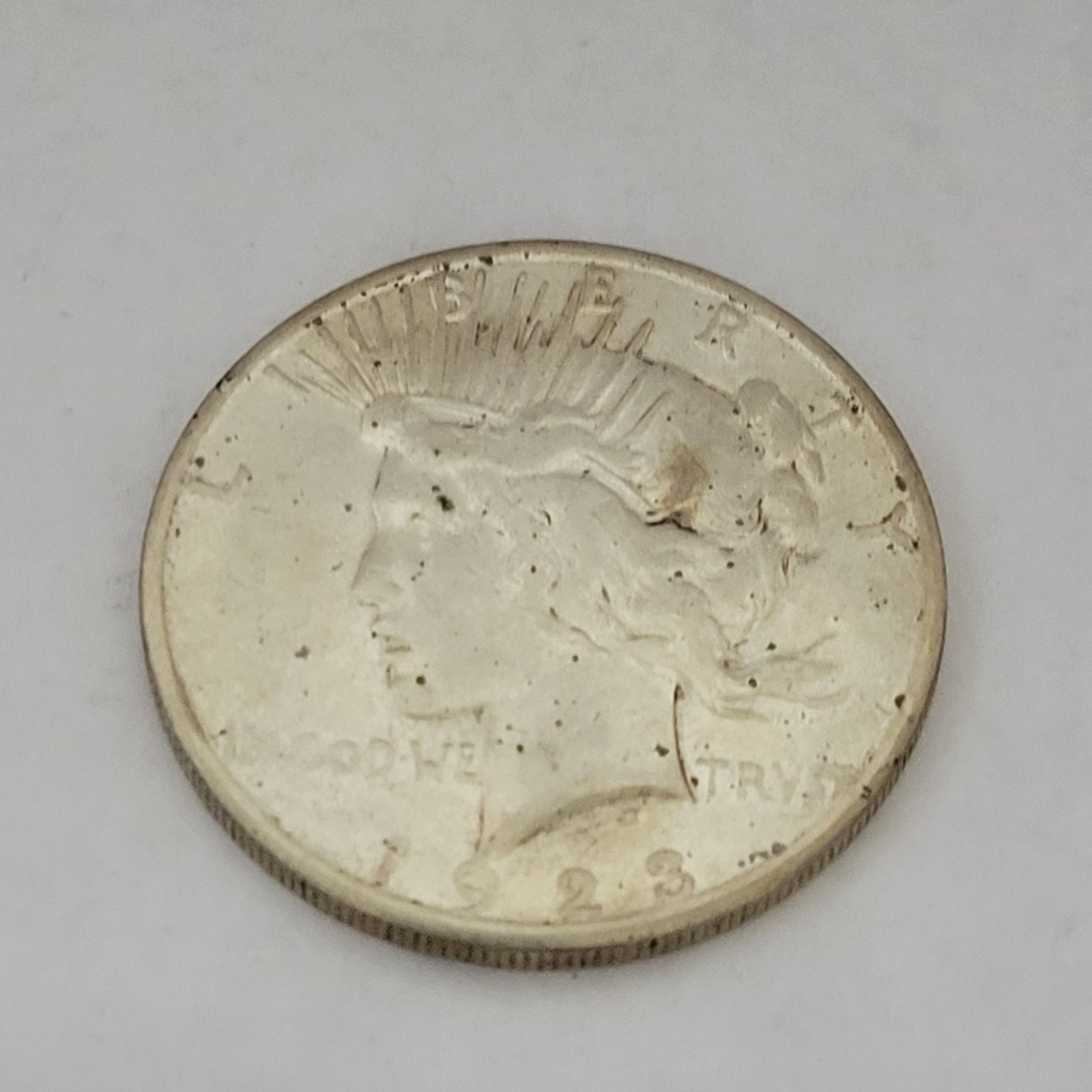 1923-S PEACE  DOLLAR SILVER SAN FRANCISCO