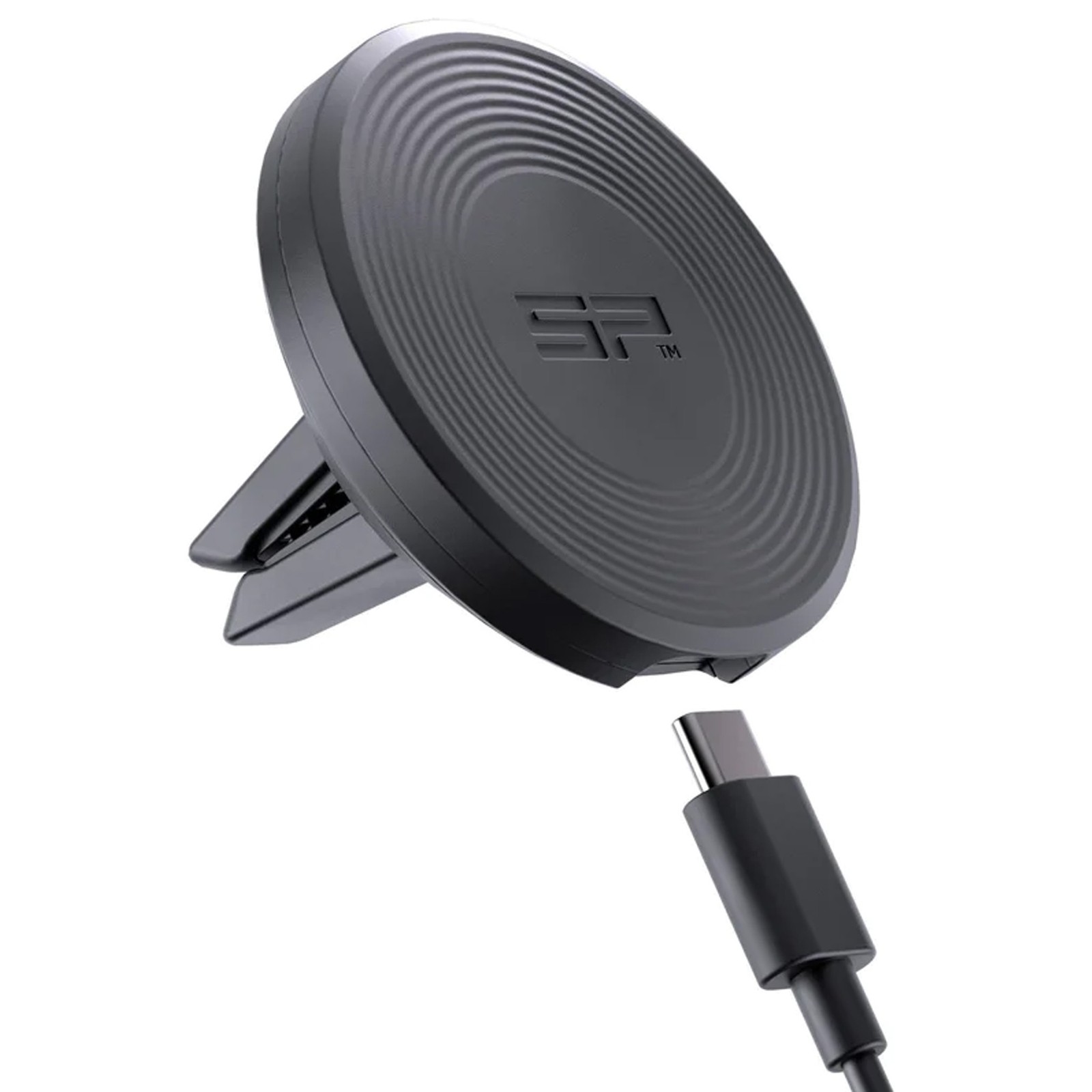 SP Connect Wireless Charging Car Vent Mount - 15W Fast Inductive Charging,