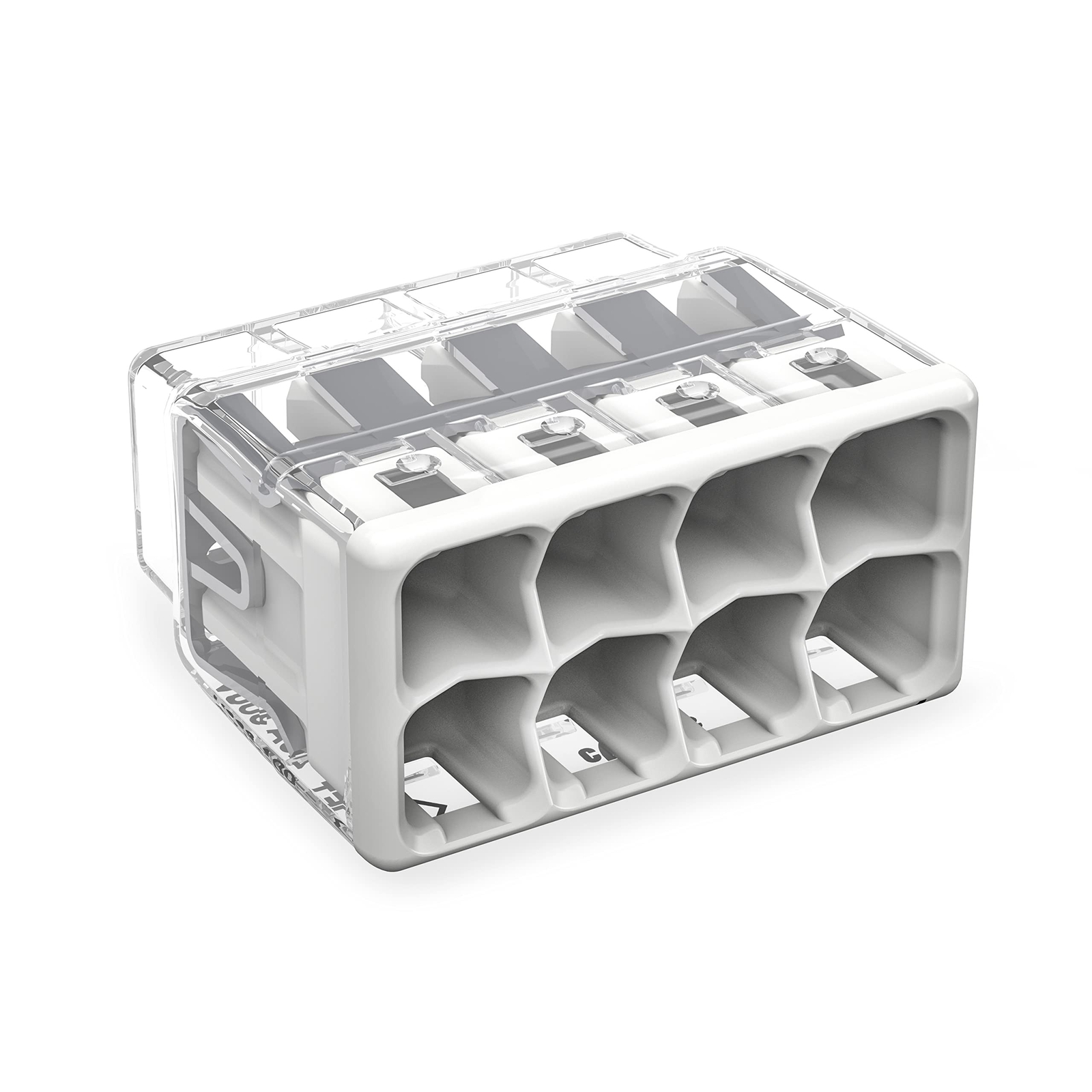 2773-408 | WAGO Wall-Nuts® PUSHWIRE® Splicing Connector | 8-Conductor | 40 PK