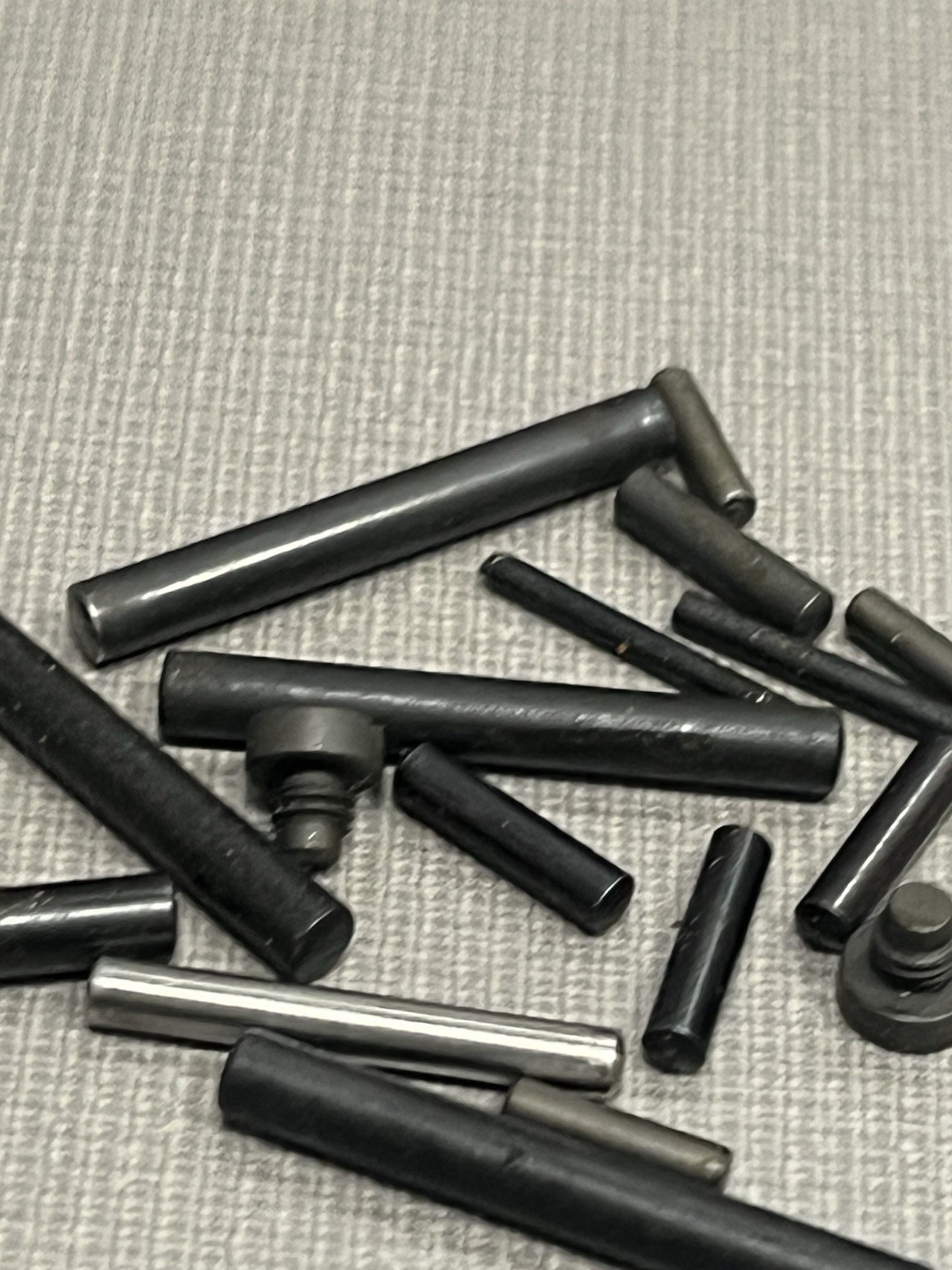 Original WW2 German K98k K98 Gew98 Screw Nuts Bolt Pins Rods Milled Parts Lot