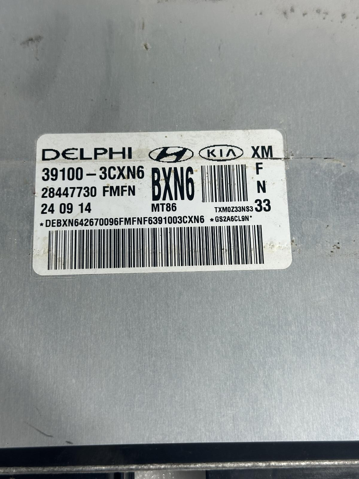 ECM PCM 2015 KIA SORENTO 3.3L CXN5, 6 Engine Brain Box Electronic Control Module