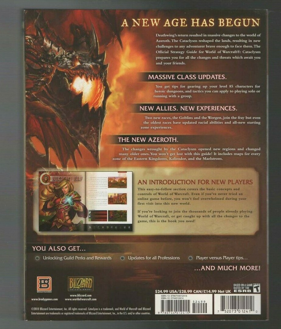 World of War Craft Cataclysm Game Guide -
