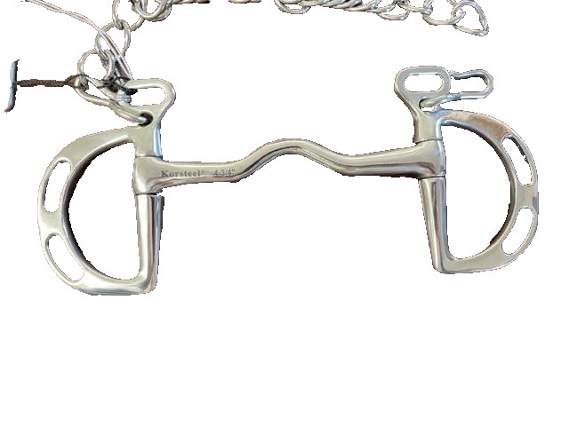 Korsteel Stainless Steel Cambridge Mouth Bit- 4.75"
