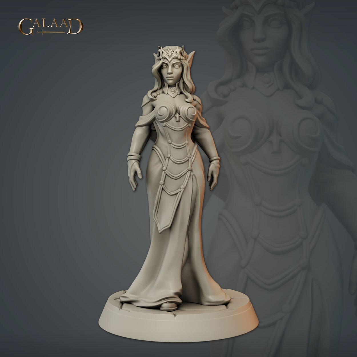 Princess, Galaad Miniatures, DND Human