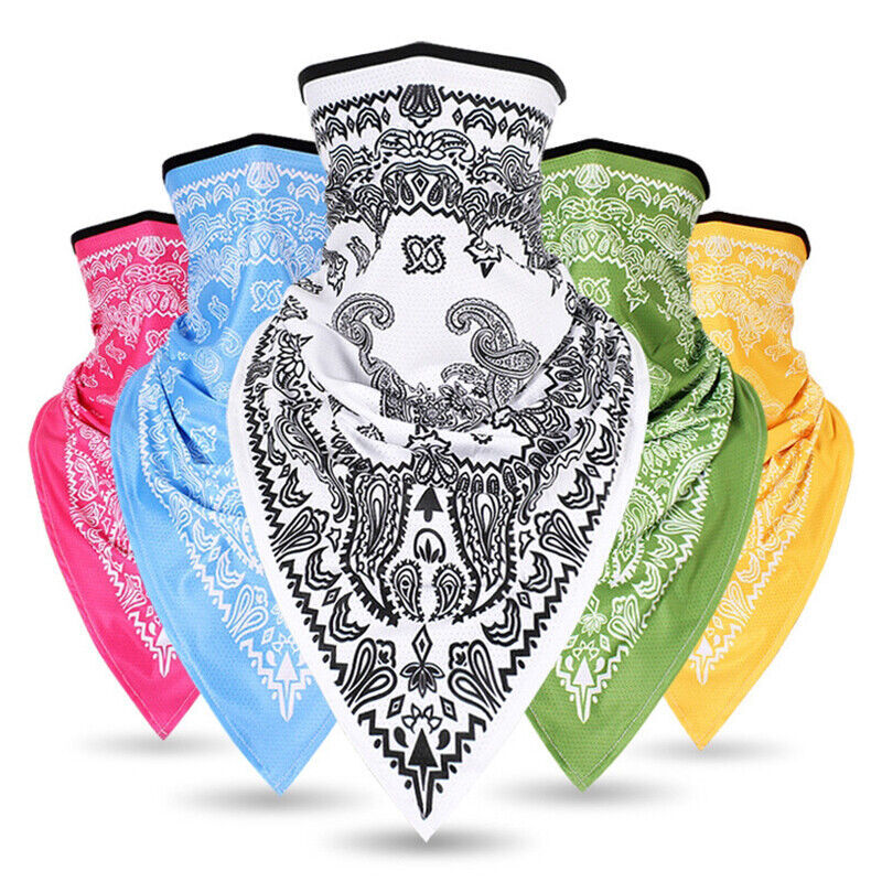 Motorcycle Headwear Bandana Head Wrap Face Scarf Mask Neck Warmer Balaclava
