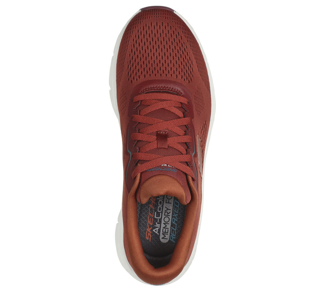 Skechers Shoes Walker Men Comfort Sport Rust Memory Foam Cushion Casual 232714