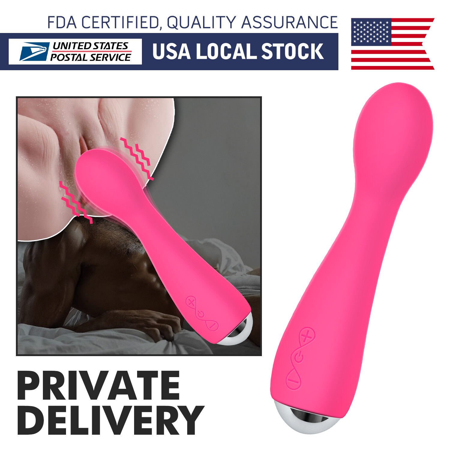 Sex Toys for Female Orgasm Vibrator Clit G-spot Dildo Massager Stimulation Anal