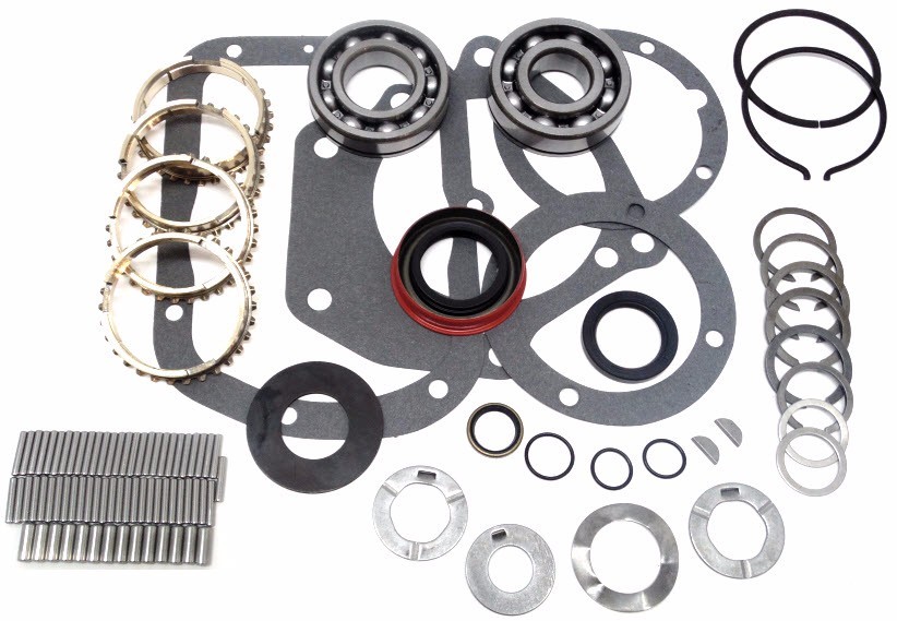 Complete Bearing & Seal Kit Saginaw 66-85 W/Synchros (BK115WS)