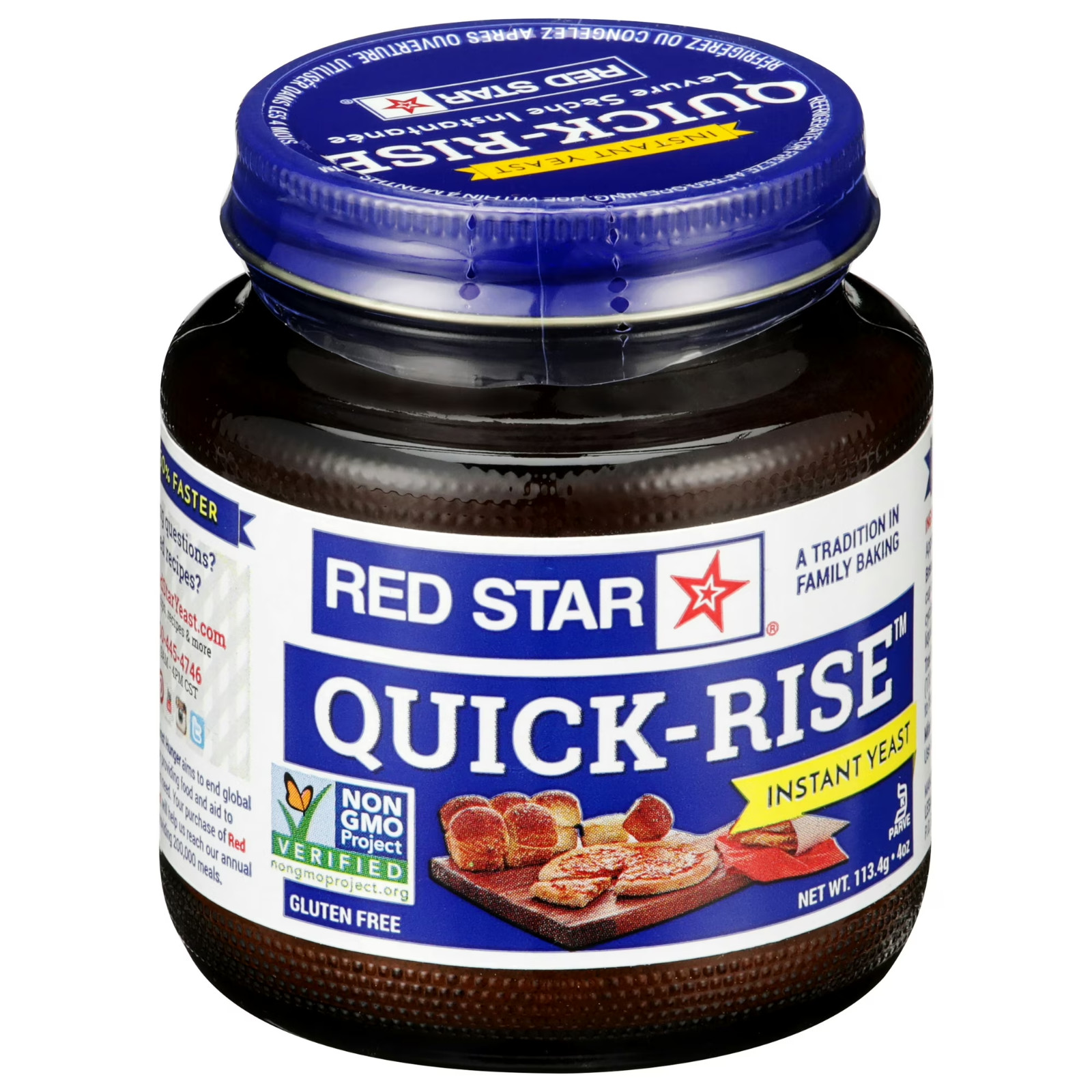 Red Star Quick-Rise Instant Yeasts, 4 oz...
