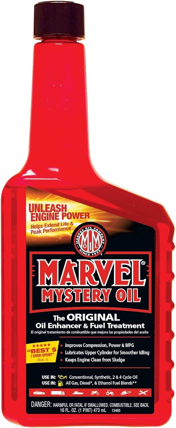 Marvel Mystery Oil Enhancer And Fuel Treatment CD 2 MM12R - 16 Oz., Red