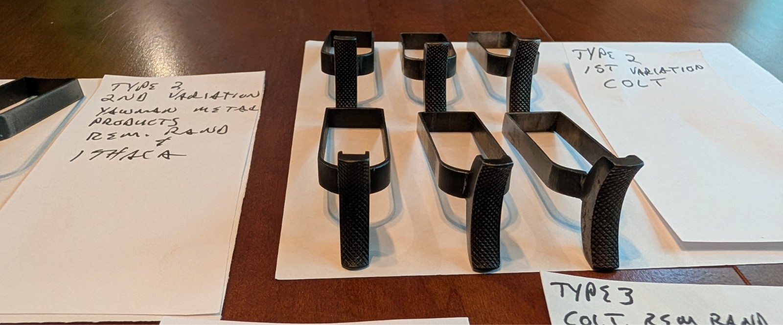 1911 parts, WWI & WWII
