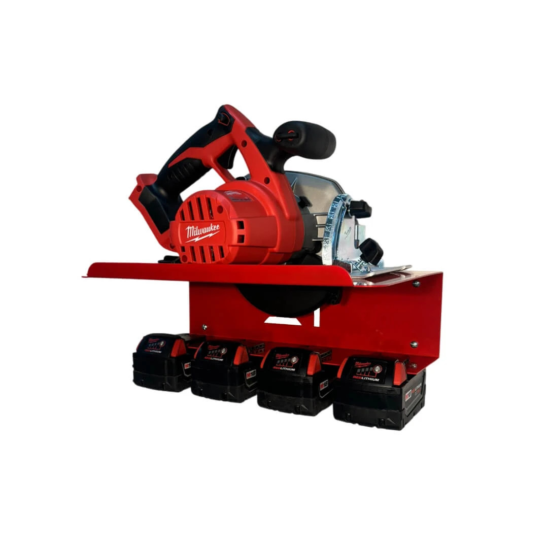 Circular Saw Holder - Compatible with Milwaukee 18v Battery