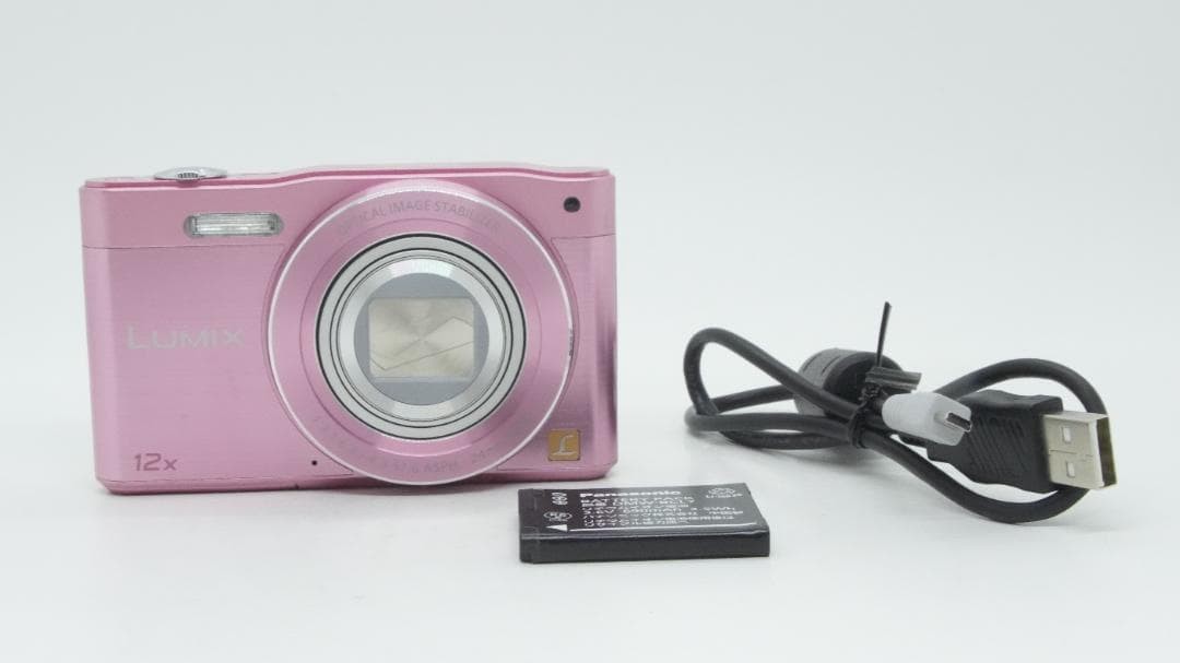 Panasonic LUMIX DMC-SZ8 Pink With USB Cable Tested Working From Japan