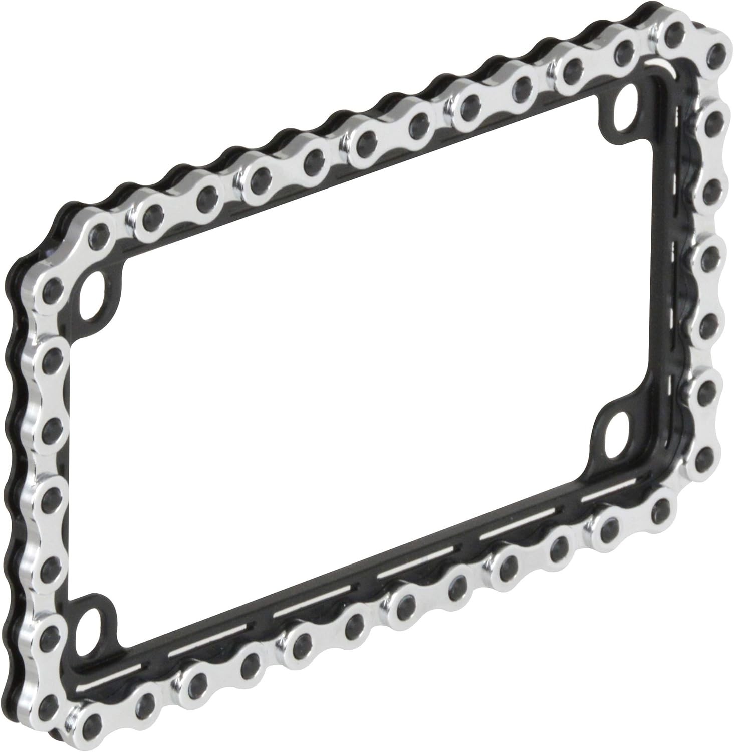 Motorcycle License Plate Frame Chain