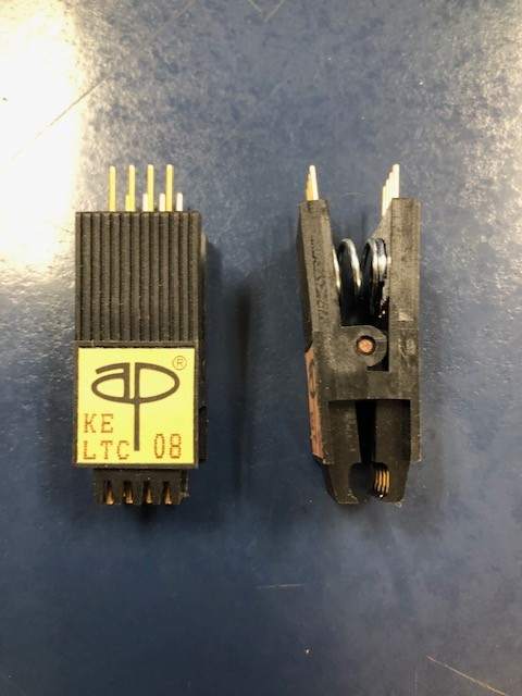 TEST CLIP DIP 8 PIN  3M  or AP PRODUCTS, NEW