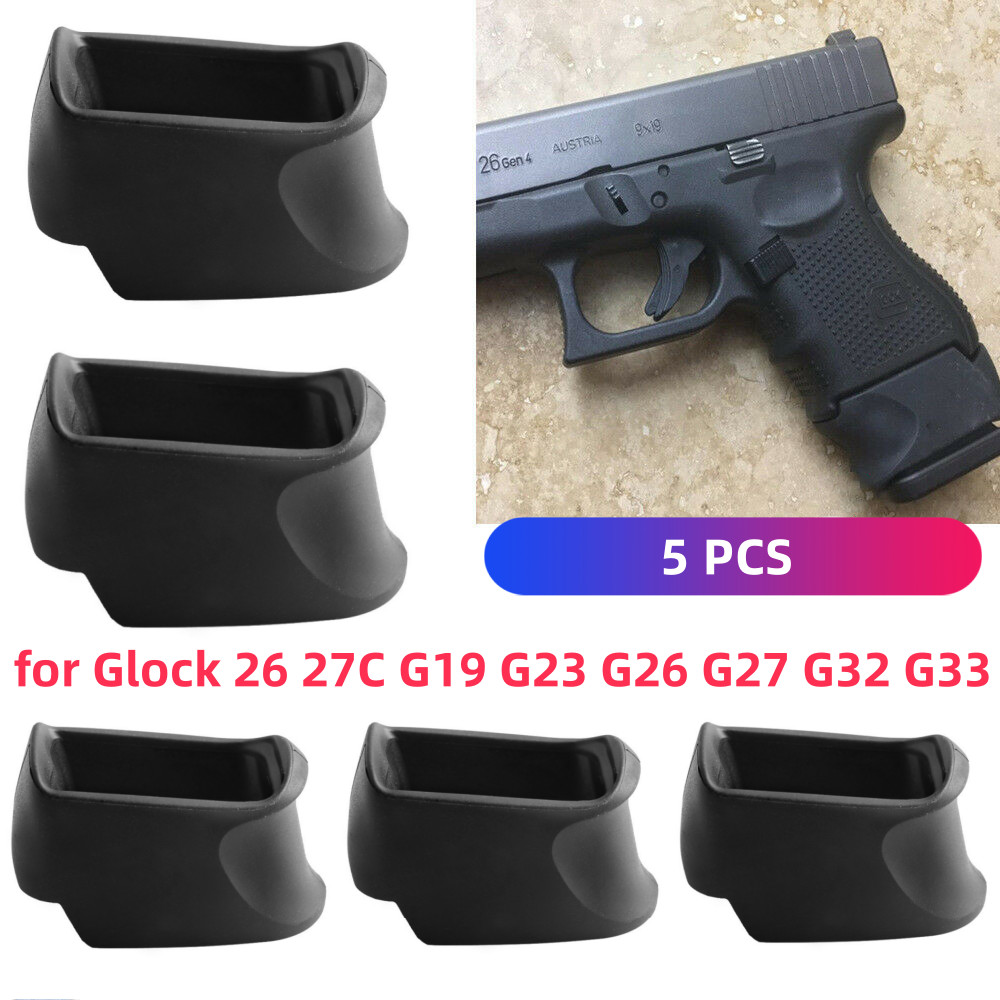 5 PCS Tcatical X-Grip Adapter for Glock G26 27C G19 G23 G26 G27 G32 G33 Magazine