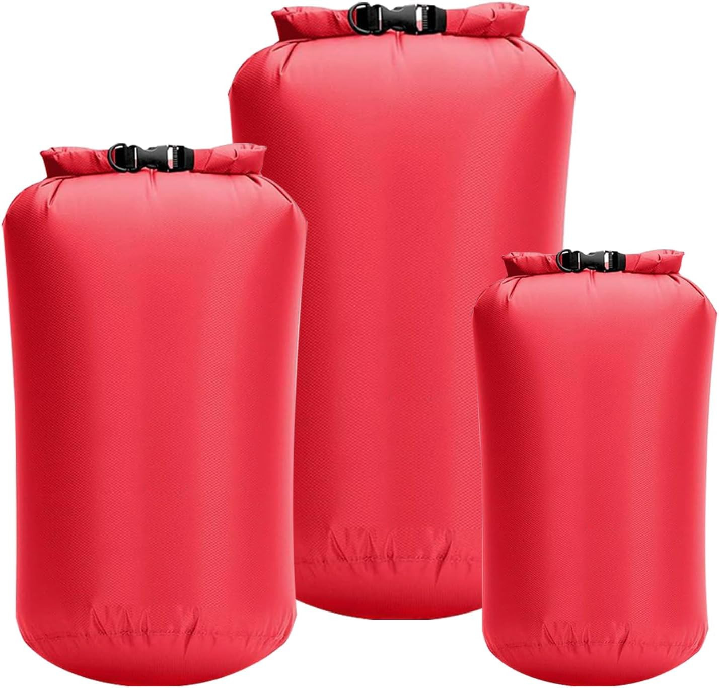 Waterproof Dry Bags 3 Pack (5L, 10L, 20L) - Lightweight Waterproof Storage Bags