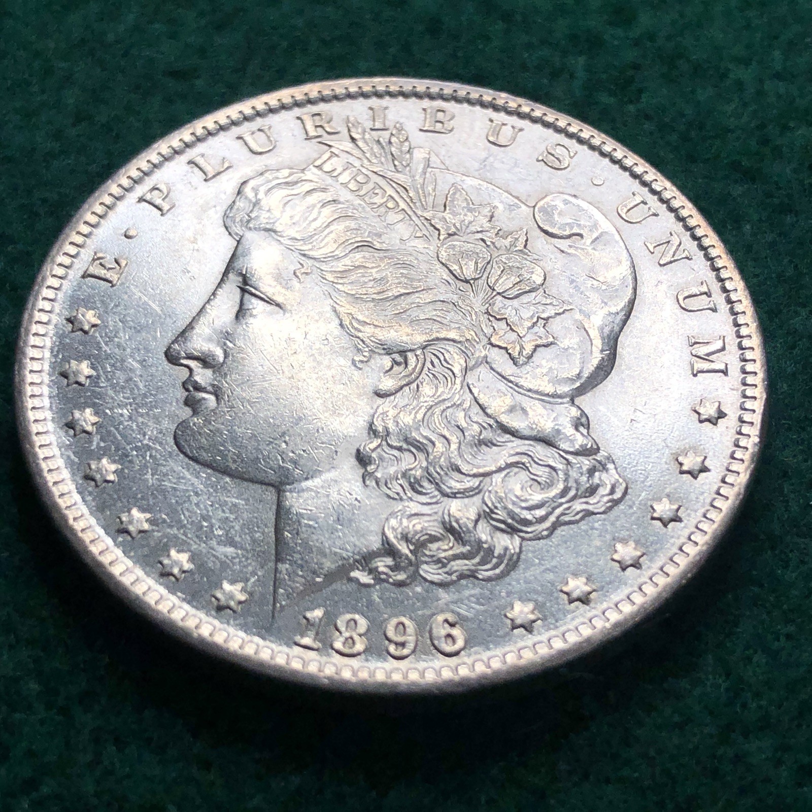 1896 Morgan Silver Dollar BU *UNCIRCULATED* MS #554