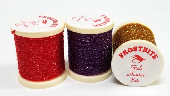 Fisher Hunter FROSTBITE MICRO-BRAID FLY TYING BODY MATERIAL 1 SPOOL U Pick Color