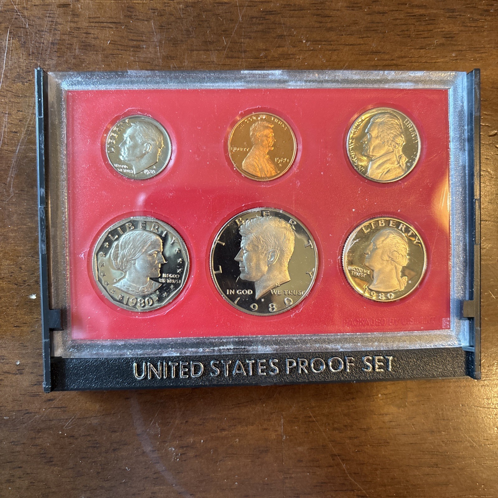 1980 - Proof Set U.S. Mint Original Government Packaging OGP