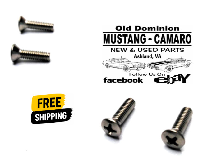 1968-1973 Mustang Door Handle & Window Crank Screws
