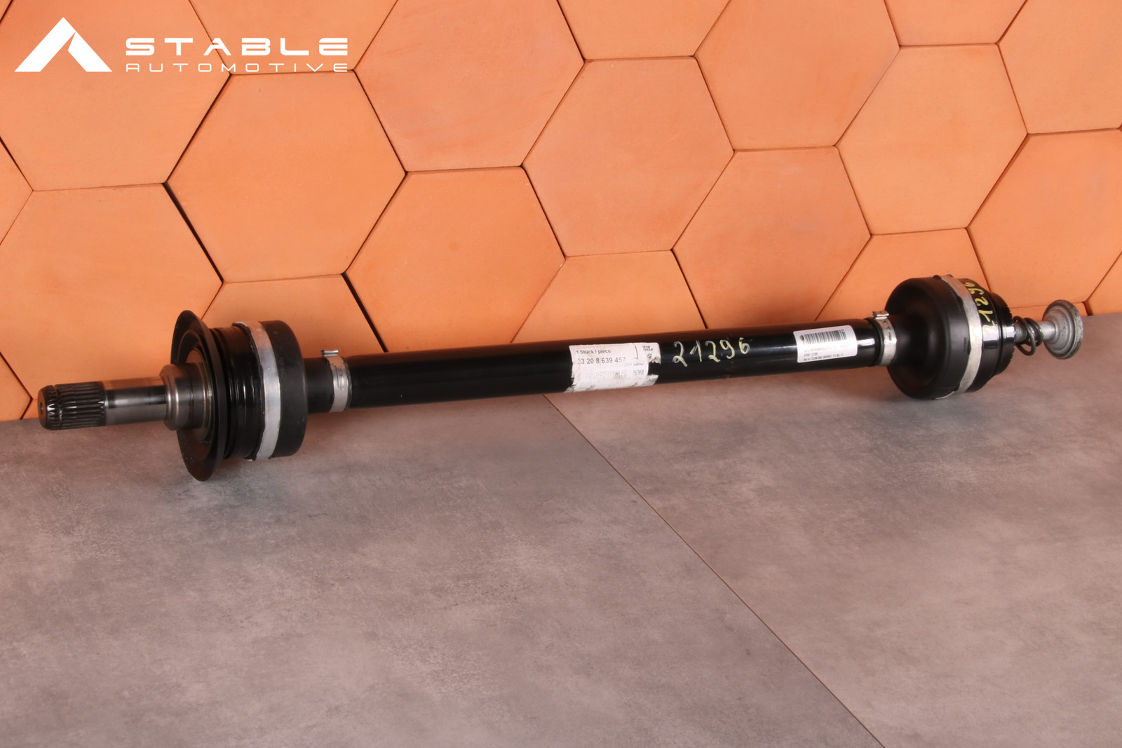 BMW G32 640i G11 G12 740Li 740i B58 B58C REAR LEFT DRIVE SHAFT HALF AXLE 8639457