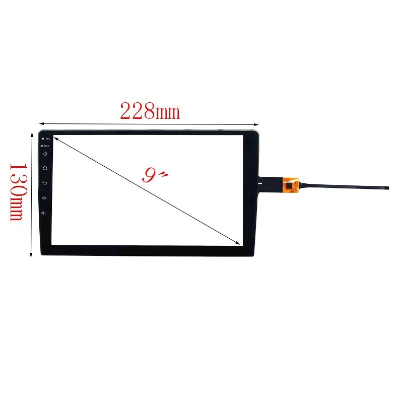 9 Inch Touch Screen Panel For Aerpro AMTO29 Navigation Car Android Player