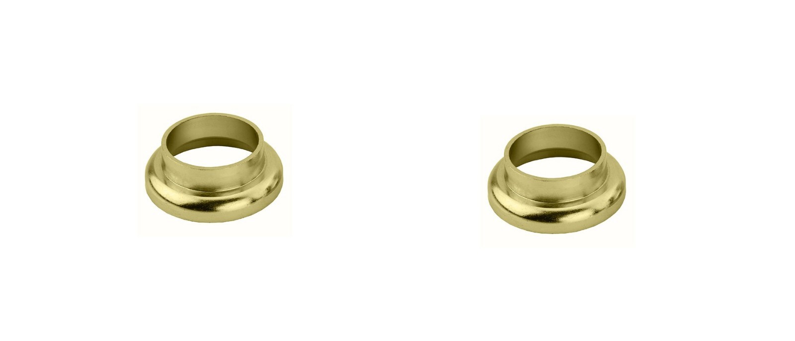 2pcs Bicycle Headset Cups 32.5mm Gold Steel Cruiser Lowrider BMX Road Bikes