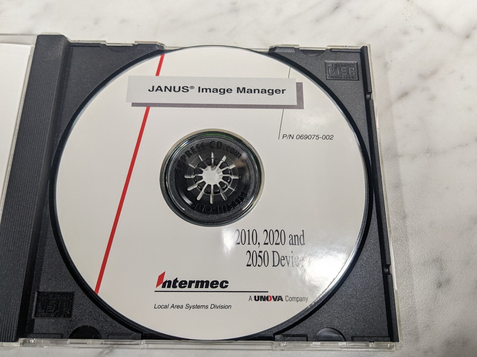 Intermec JANUS Image Manager Software 2010 2020 2050 Device Installation CD