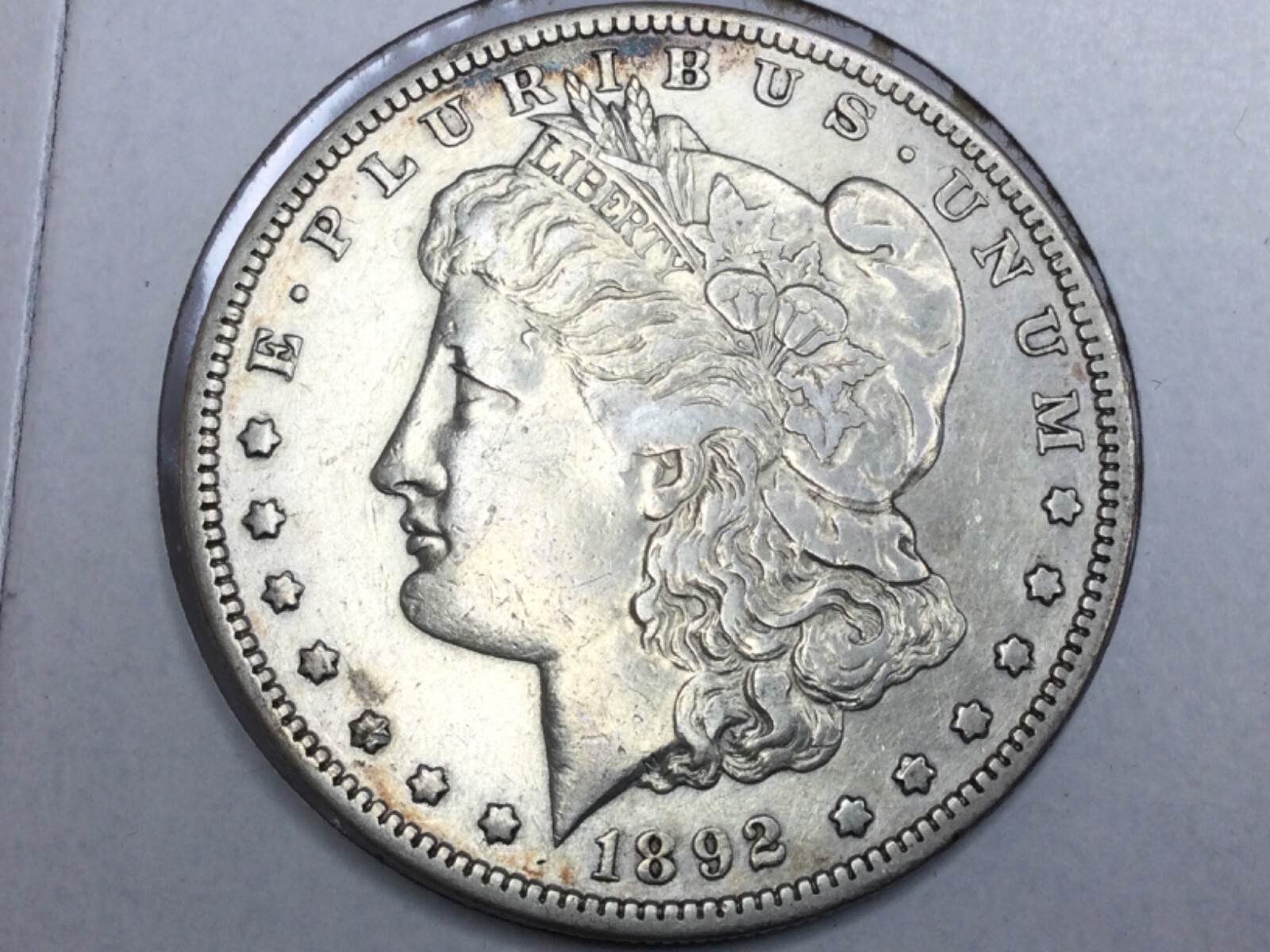 1892-S Morgan Dollar in extra fine